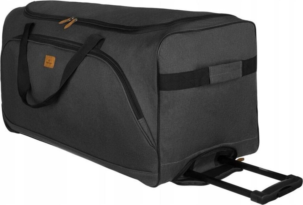 Rovicky | Reisetasche, auf Rädern, Schwarz, 75x36x33 cm