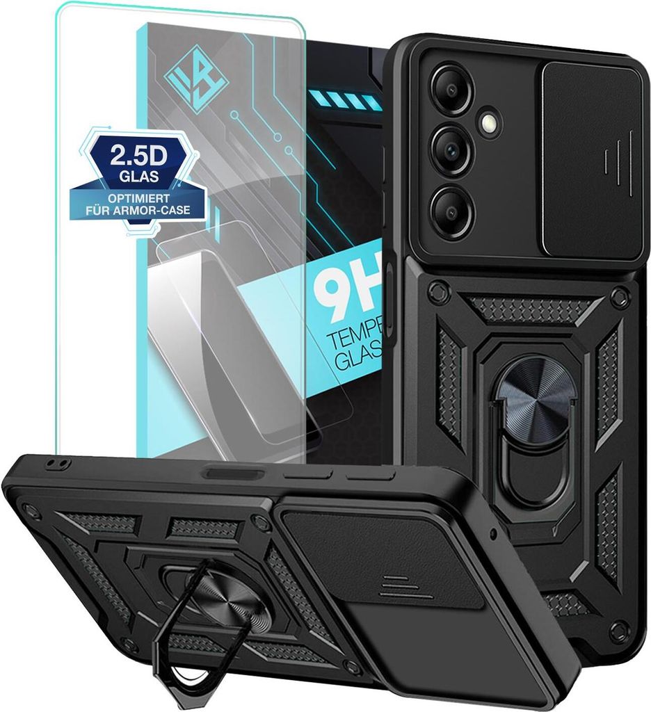 Armor Handyhülle für Samsung Galaxy A25 5G mit 9H Produktbild 