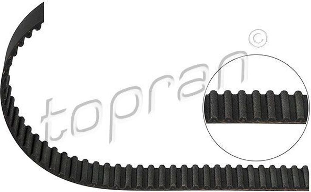 TOPRAN 112 921 Zahnriemen für VW Touareg (7LA, 7L6, 7L7) 791mm 83-Zähne