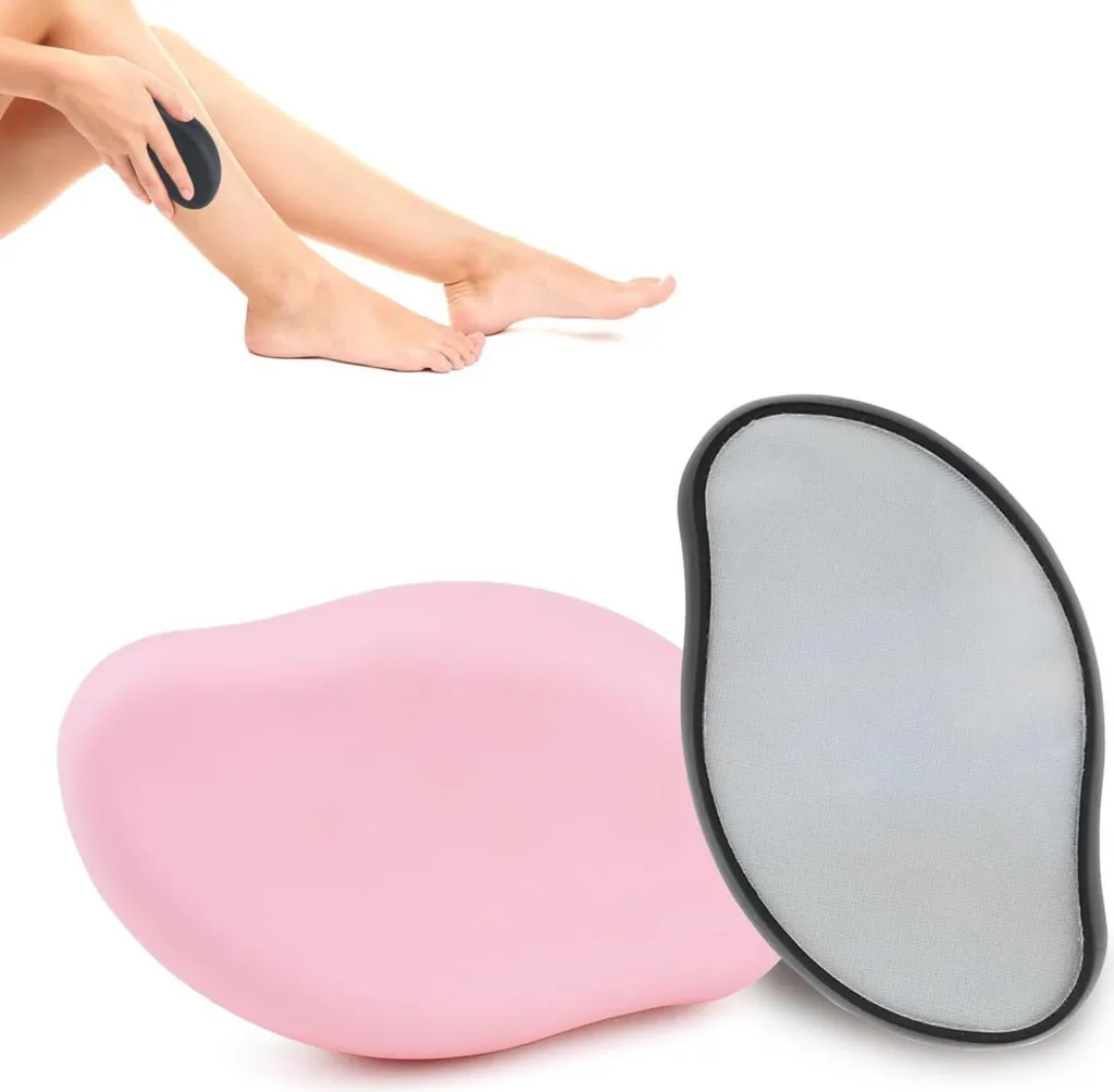 Gomme à raser en cristal et Nano Épilateur manuel - Set de 2 unités