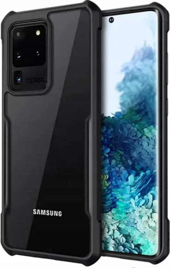 Coque SPACECASE Beetle pour Galaxy S20 Ultra noir protection robuste