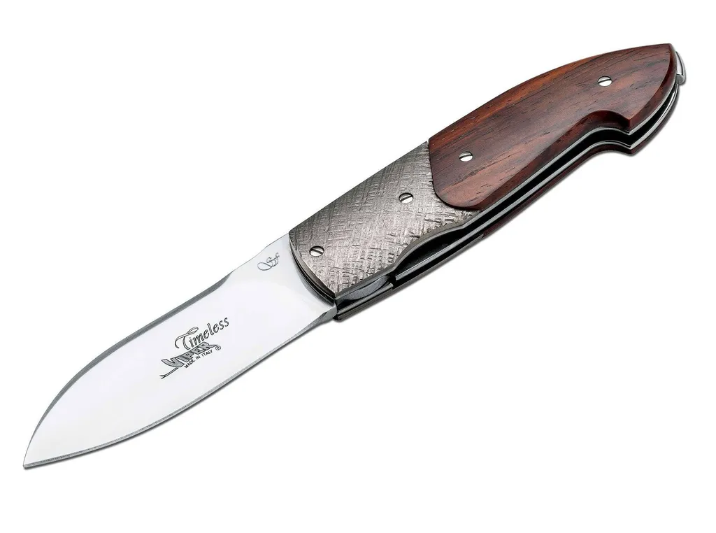 Couteau EDC Viper Timeless Titanium Cocobolo pour Collectionneur Exigeant