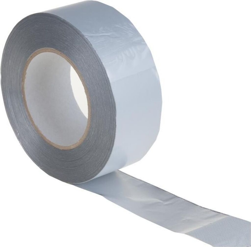 Gerband 705 Aluminiumklebeband, 50mm x 100m B1 - wasserdichtes Alu-Klebeband zur Isolierung und Abdichtung