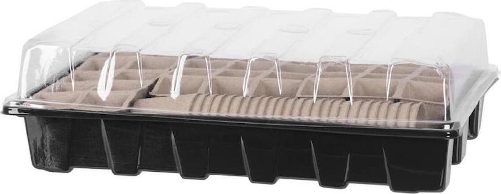 PROREGAL Anzuchttopf Set 30 Stücke, 37x23x6cm