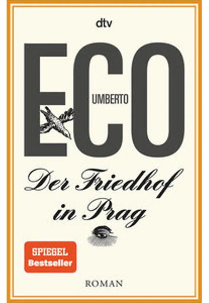 Le Cimetière de Prague - Édition Illustrée Umberto Eco Format Broché