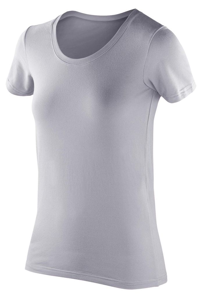 Spiro Damen Softex Super Soft Stretch T-Shirt LT135 (XL) (Grau)