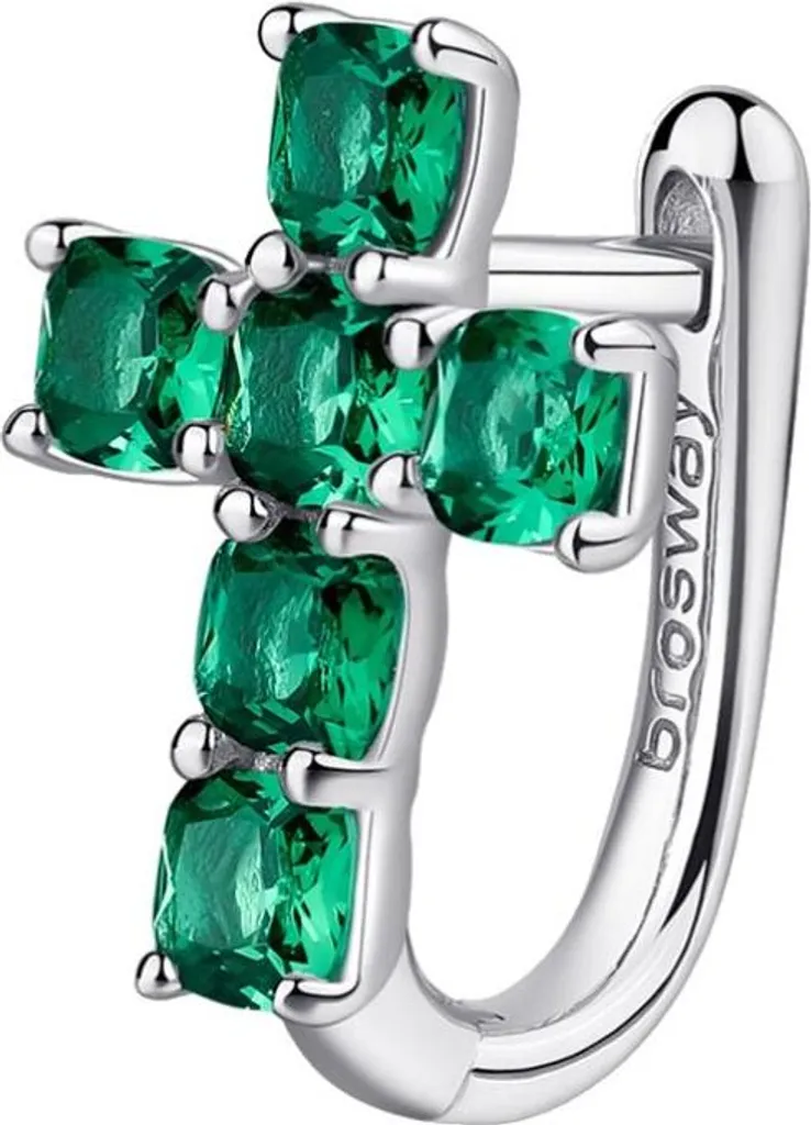 Orecchino Brosway Fancy Life Green FLG13 - Simbolo di Prosperità