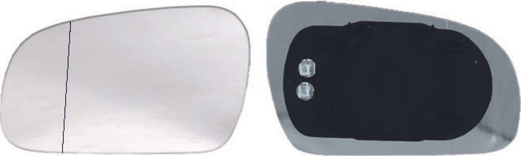 Alkar Spiegelglas, Außenspiegel rechts 6422101 Produktbild 