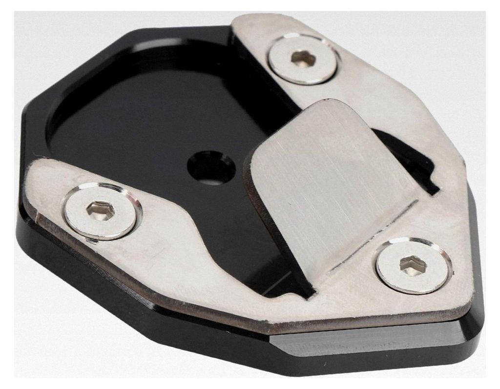 Kickstand-Fußverlängerung für Motorräder mit Stabilitätsunterstützung, Aluminium-Verlängerungsplatte für Himalayan 2018-2023, Scram 411 202...