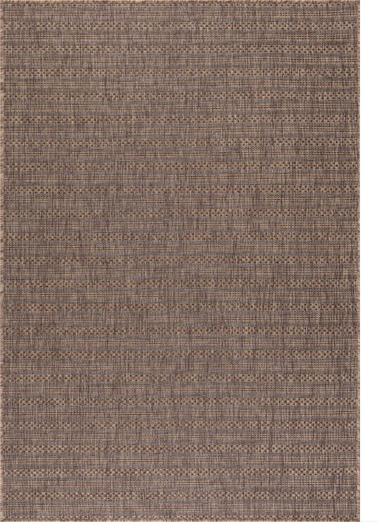 Tapis extérieur cuivré 80x150cm Zagora Rylo résistant aux UV et intempéries