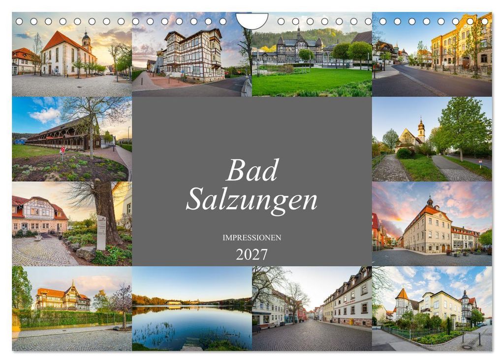 Bad Salzungen Impressionen (Wandkalender 2027 DIN A4 quer), Produktbild 