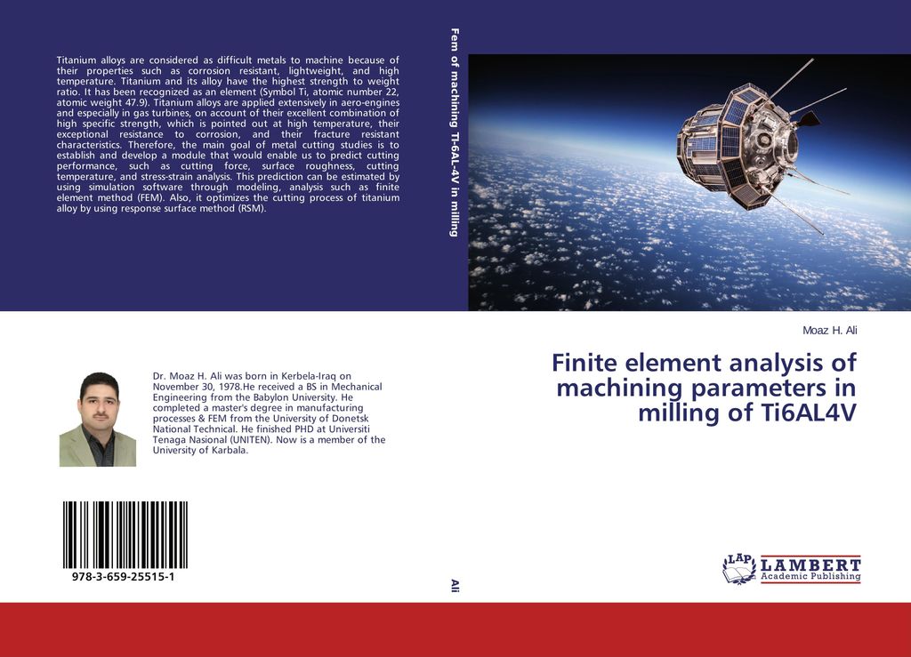 Finite element analysis of machining parameters in milling of Ti6AL4V