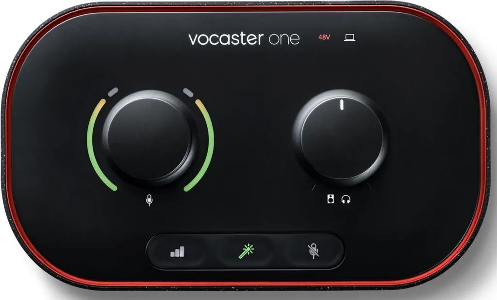 Interface audio Focusrite Vocaster One Enregistreur numérique portable