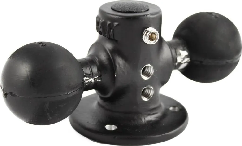 Adaptateur à Double Rotule RAM Mounts RAM-217-1U pour Montage Solide