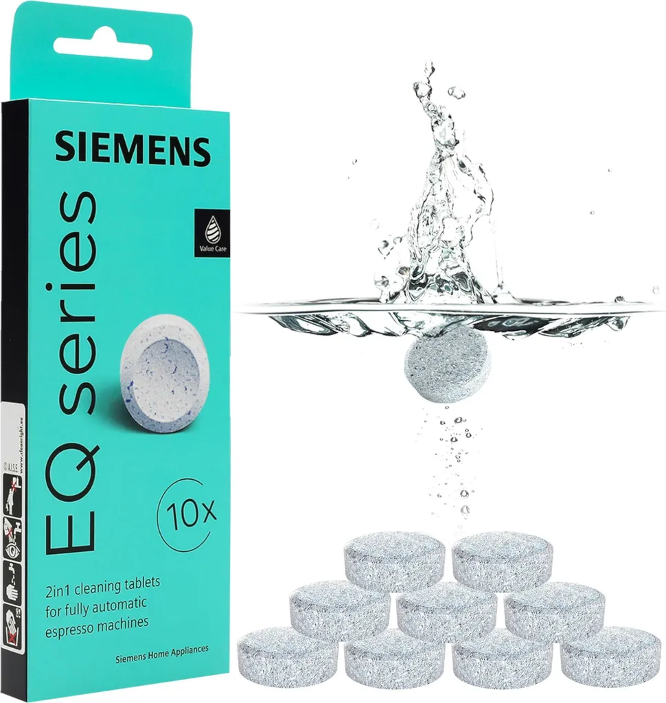Kit d'entretien pour machine café Siemens et filtres AquaIntense - 12