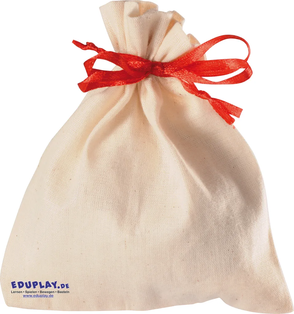 24 Pochette coton naturel 10x12 cm pour emballage cadeau DIY - EDUPLAY