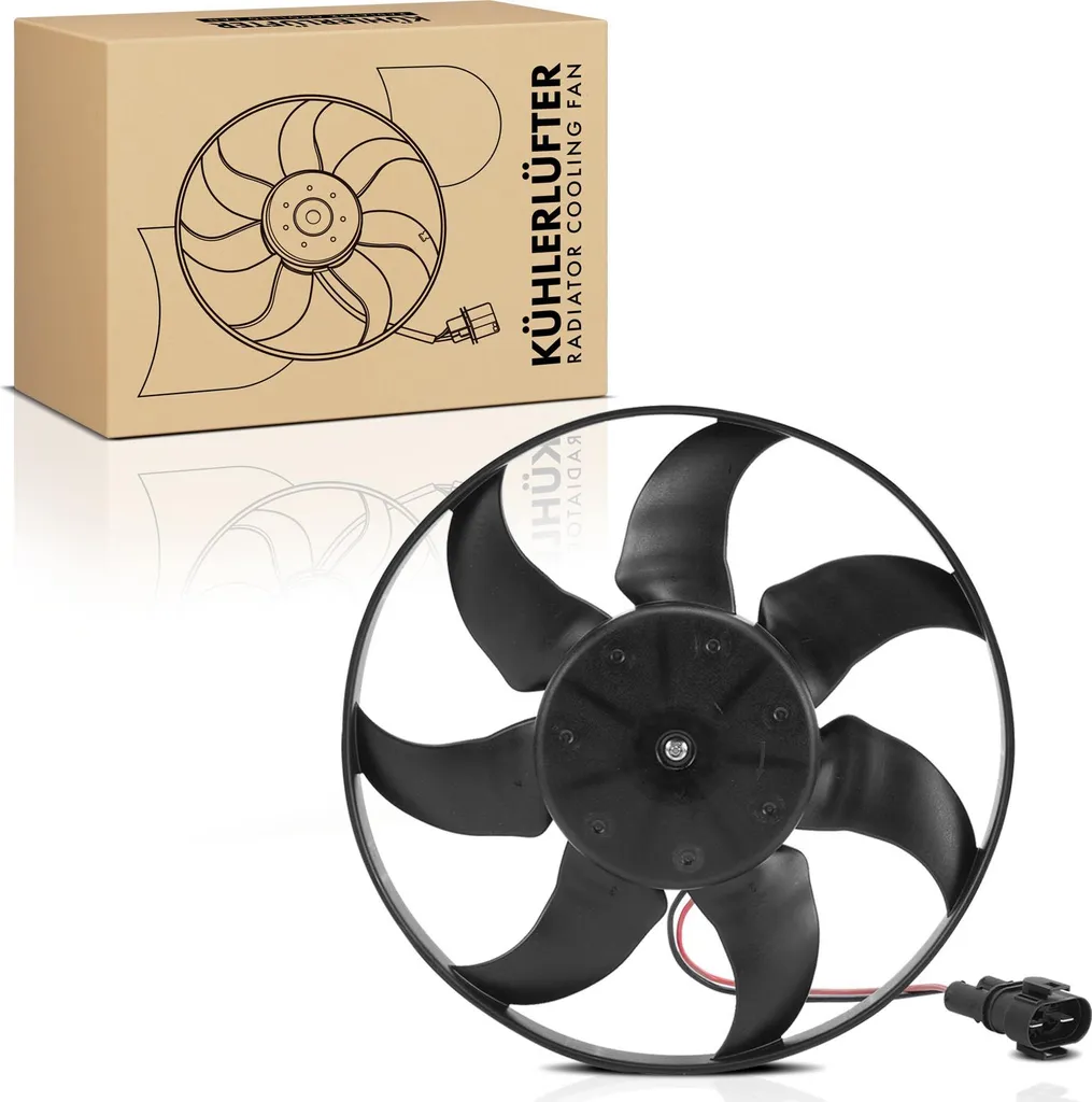 Refroidissement moteur VW T4 : Ventilateur pour radiateur sans support