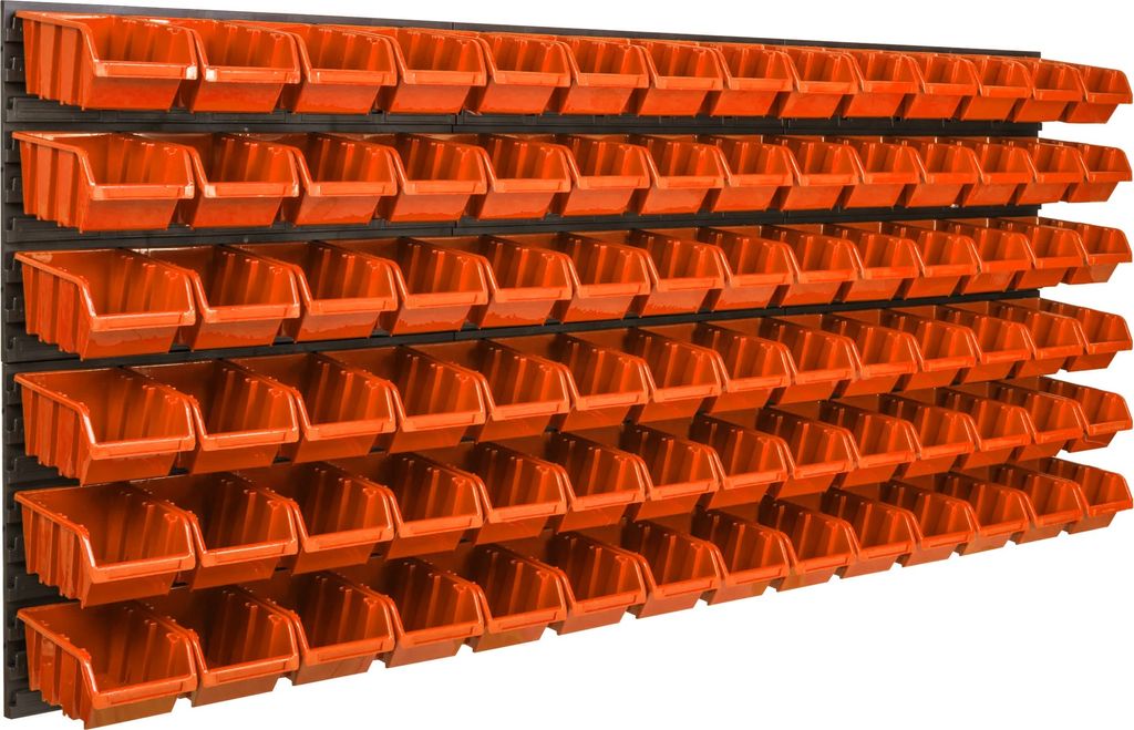 Panneau d'outils mural 175 x 78 cm avec 84 pcs. Boîte de Image du produit 