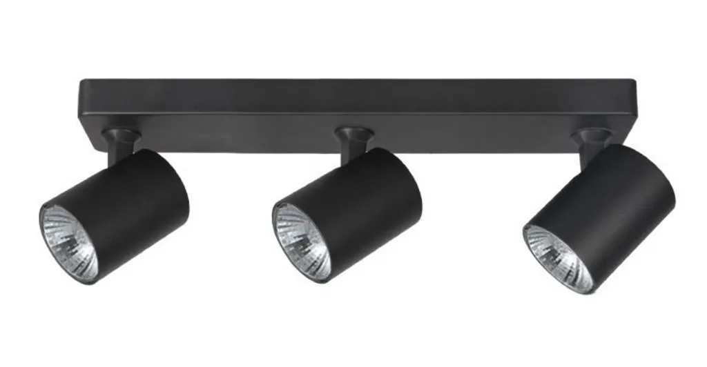 Spot Exo 3 AZ3197 Azzardo : Luminaire de Plafond Design Noir et Chrome