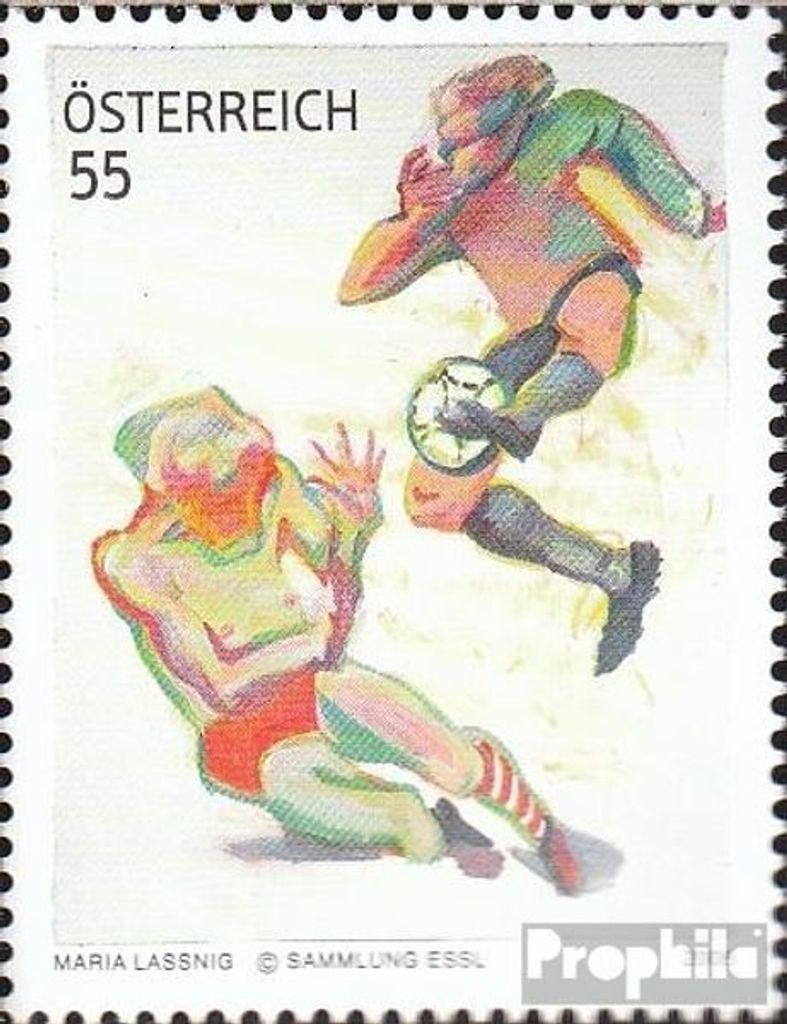 Briefmarken Österreich 2008 Mi 2715 (kompl.Ausg.) postfrisch Fußball-EM