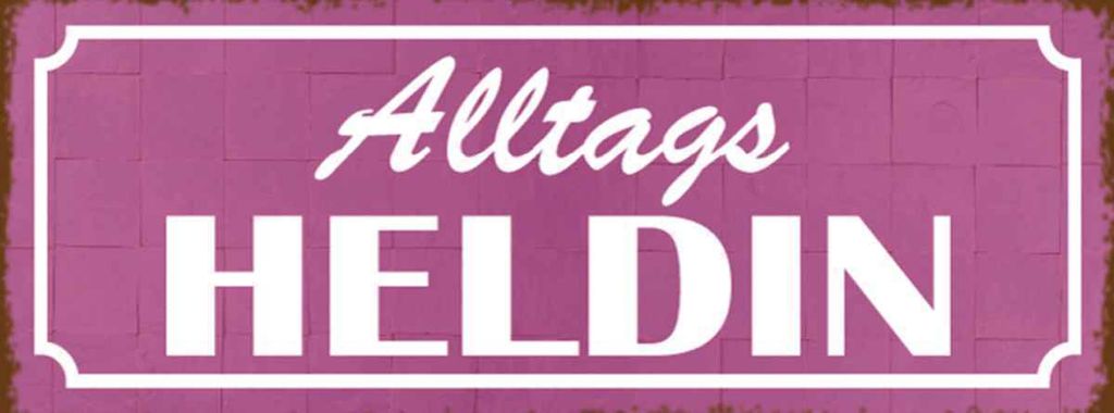 vianmo Holzschild 10x27 cm Alltags Heldin Dekoration