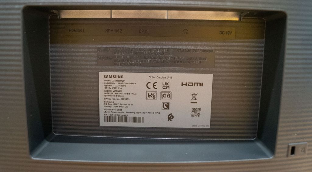 Samsung UJ59, 81,3 cm (32"), 3840 x 2160 Pixel, 4K Ultra Produktbild 25