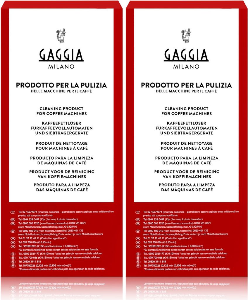 Gaggia Milano Kaffeefettlöser Tabletten 6 Tabs für Produktbild 
