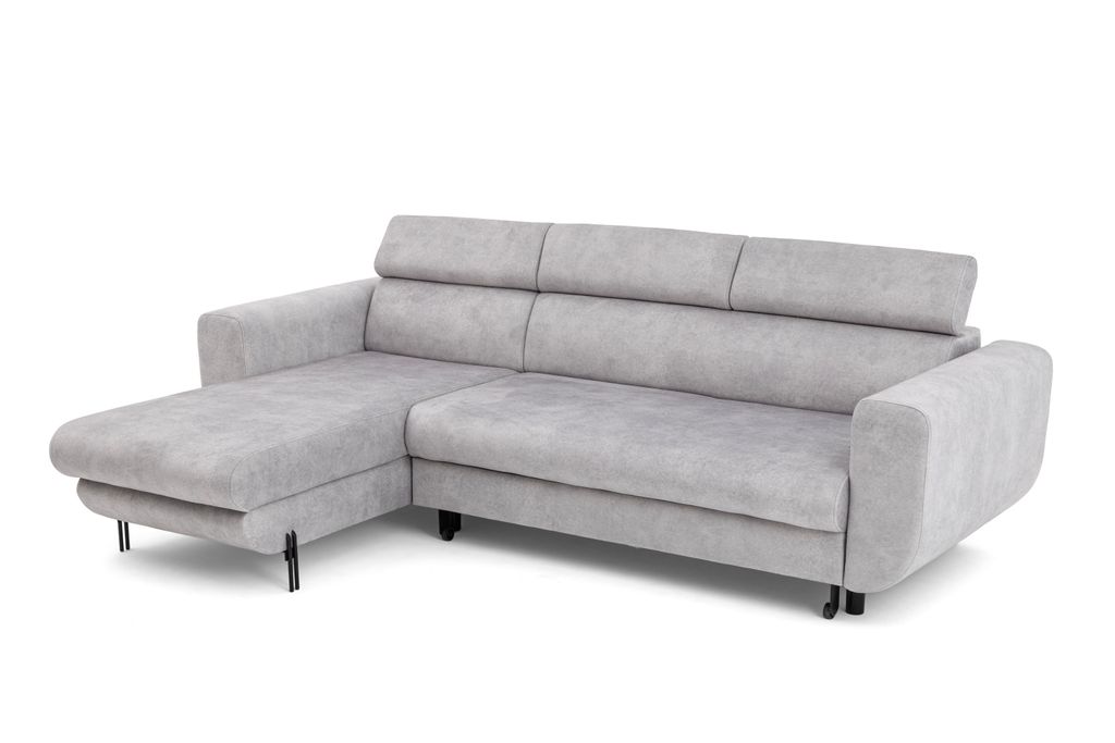 Ecksofa Intimo Grau Links mit Schlaffunktion