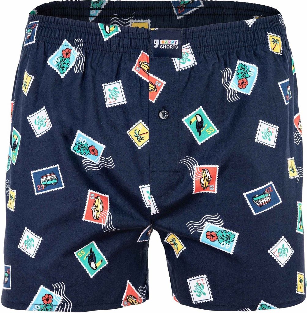 Happy Shorts Herren Webboxershorts - American Style, Produktbild 