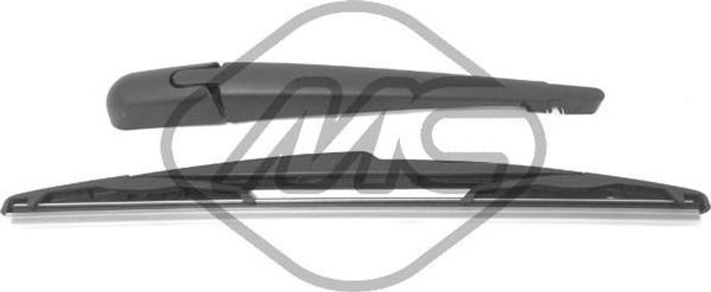 Metalcaucho 68027 Scheibenwischerblatt OE 6429T1 kompatibel mit 307