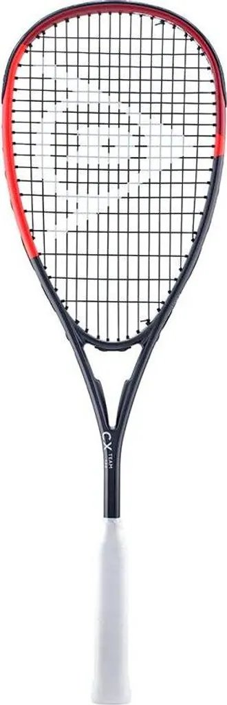 Raquette de squash Dunlop Cx Team 125 Argent - Ultra Légère et Maniable