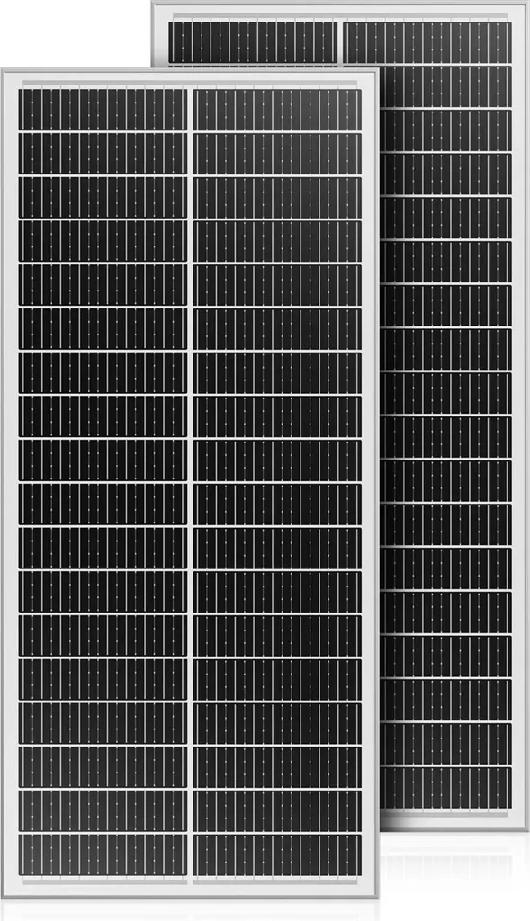 Panneau solaire 200W à haut rendement énergétique avec cadre renforcé