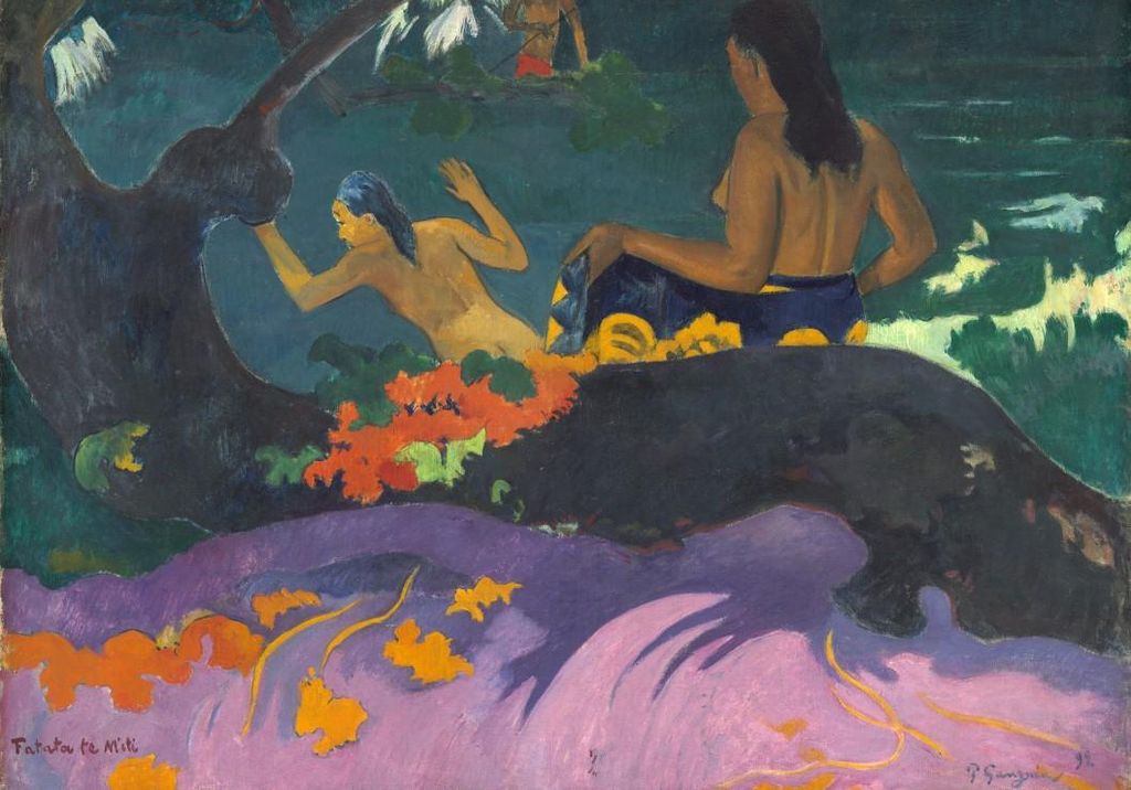 Grafika Puzzle Paul Gauguin Kunst Fatata te Miti 1000 Teile