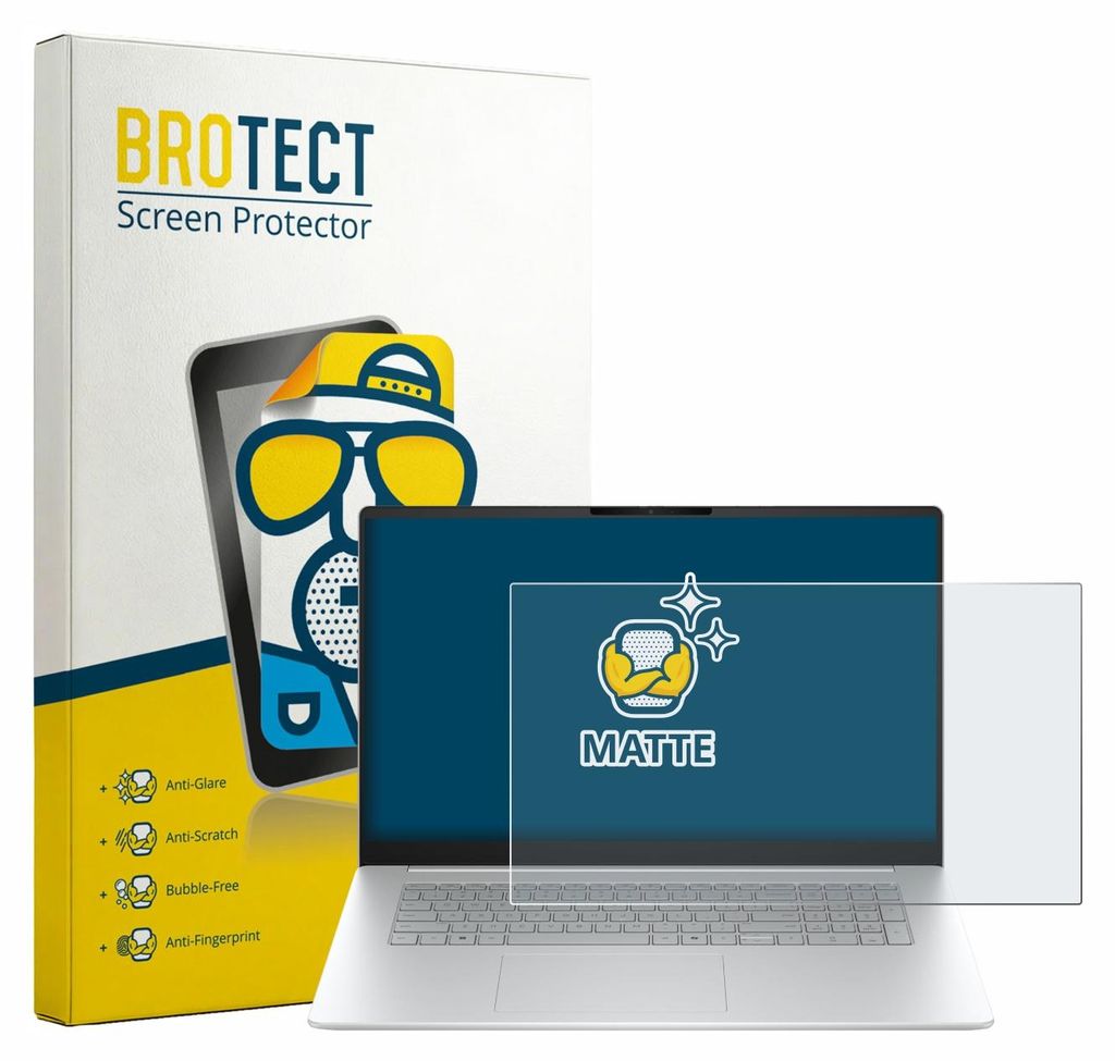 BROTECT Schutzfolie für HP OmniBook 3 17 17-dp0233ngx Displayschutz Displayschutzfolie Folie Matt Entspiegelungsfolie