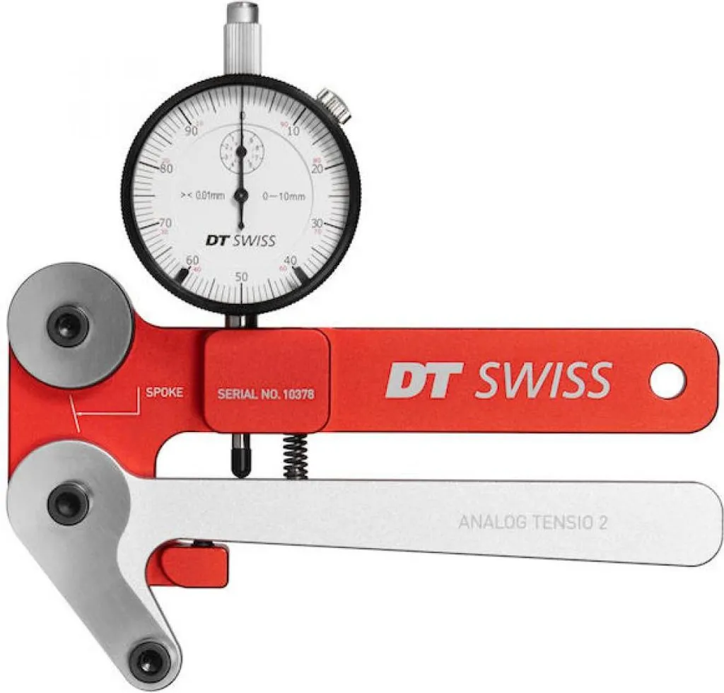 Tensiomètre Analogique DT Swiss Aerolite II Noir et Argent Haute Qualité