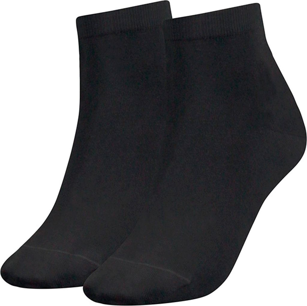 TOMMY HILFIGER Casual Short Socks 2er Pack Women schwarz 373001001-200 - EUR 35-38