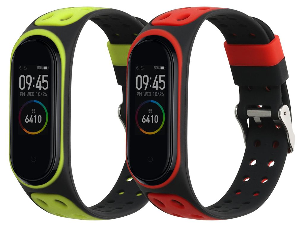 kwmobile 2x Uhrenarmband für Xiaomi Mi Band 4 / Mi Band 3 Produktbild 