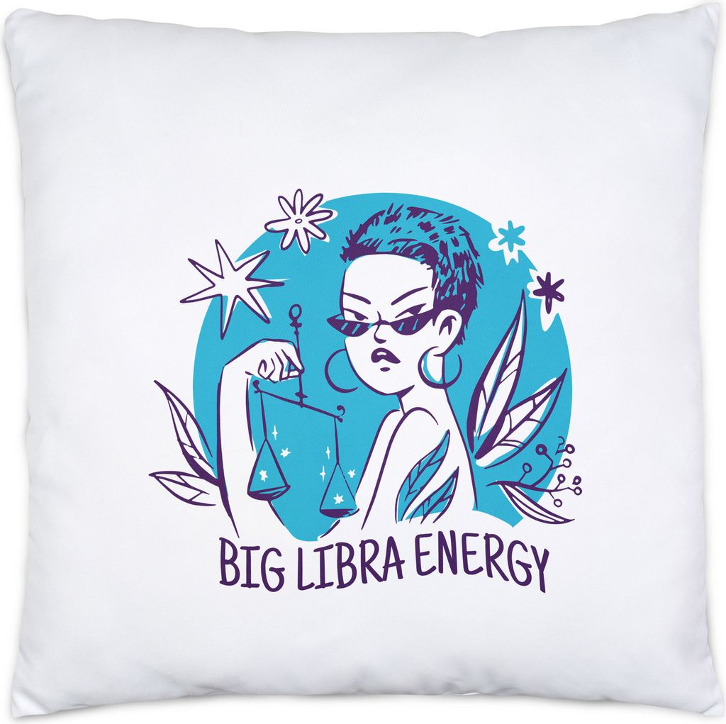 Waage Sternzeichen Kissen Libra Horoskop Geschenkidee September Oktober Geburtstag