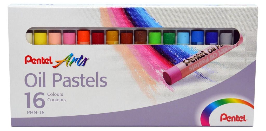 PentelArts ™l pastel PHN4, étui plastique de 16 pièces Image du produit 