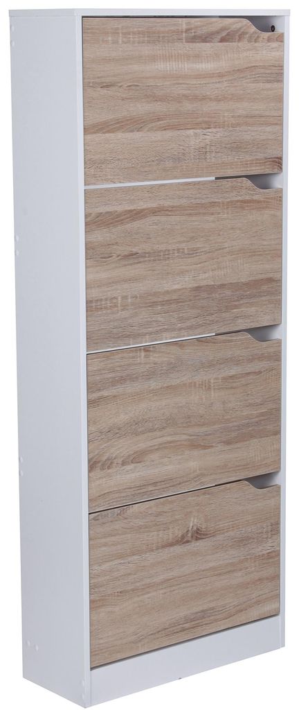 FineBuy Boite à chaussures avec 4 compartiments pour 24 Image du produit 