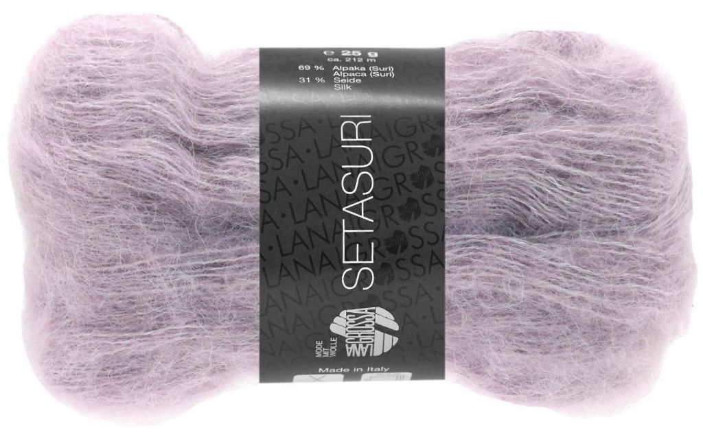 Lana Grossa - Setasuri 0026 flieder Produktbild 