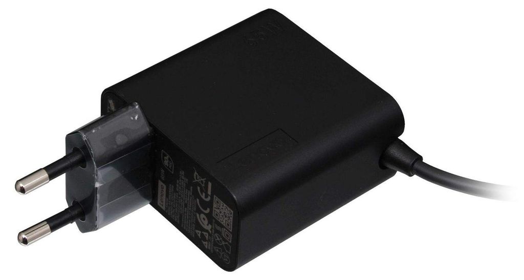 Lenovo 65W USB-C WALL ADAPTER - - Adapter Obrázek produktu 
