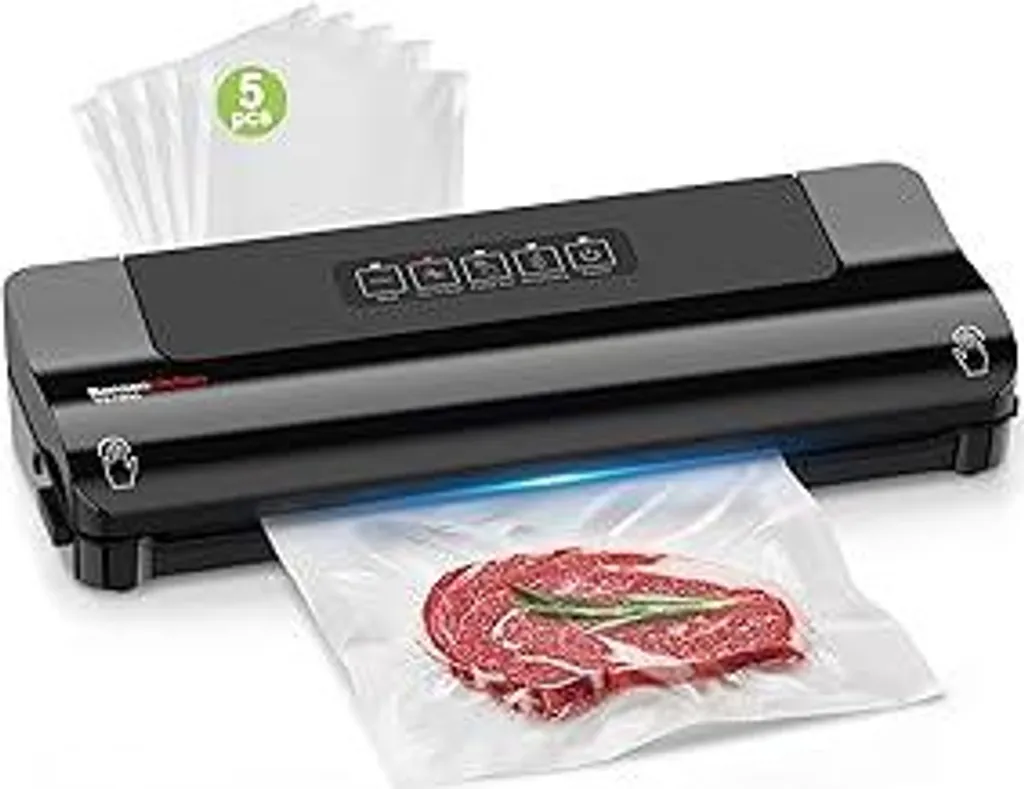 Sistema Sottovuoto Bonsenkitchen VS3802 - Efficienza Nera Satinata