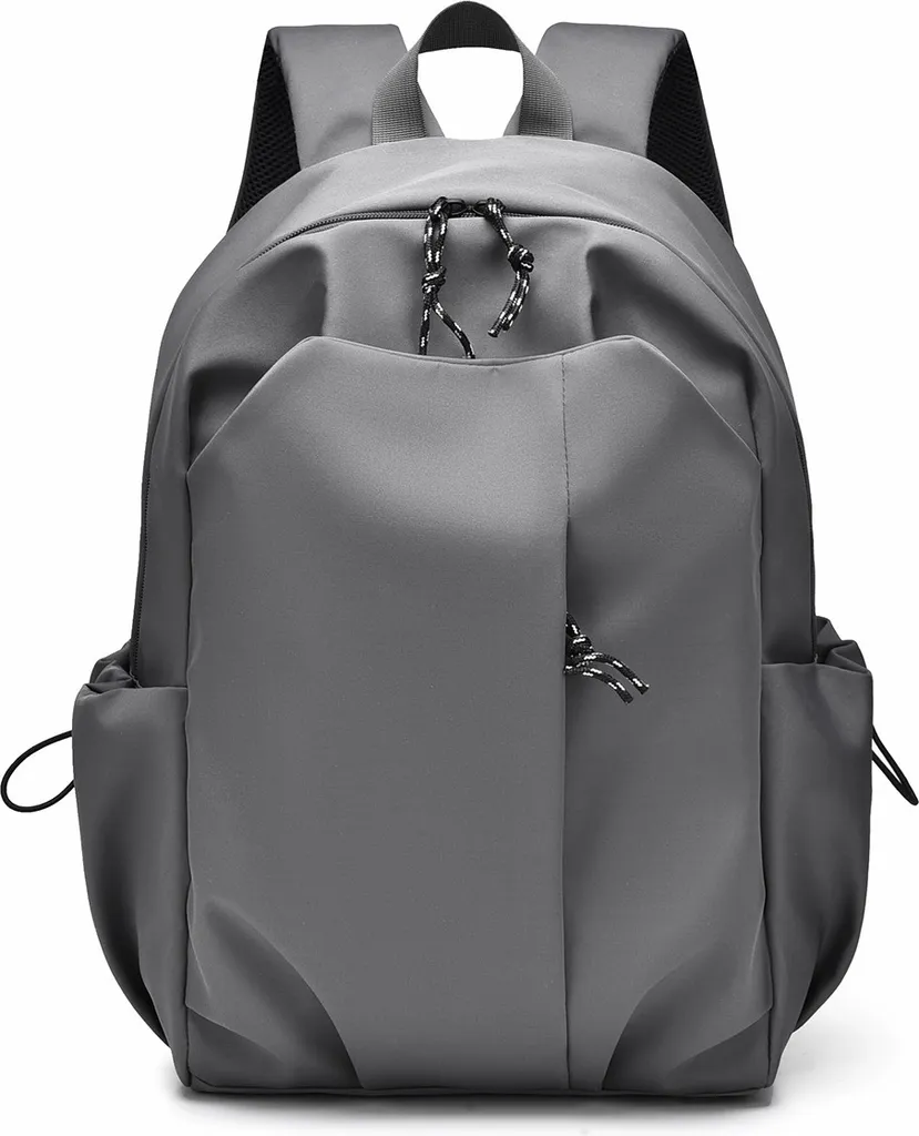 Sac à dos gris mixte style urbain INF - Bagagerie polyvalente de ville