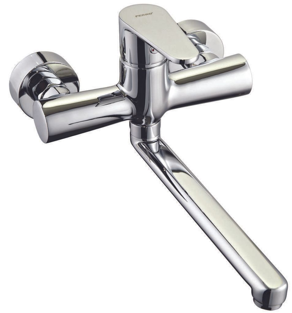 Algeo Wand-Waschtischarmatur, Chrom