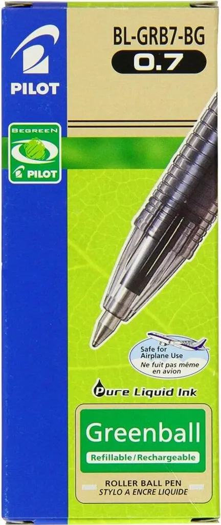 Pack 10 Stylos Pilot Green-Ball Rouges pour Correction et Prise de Notes