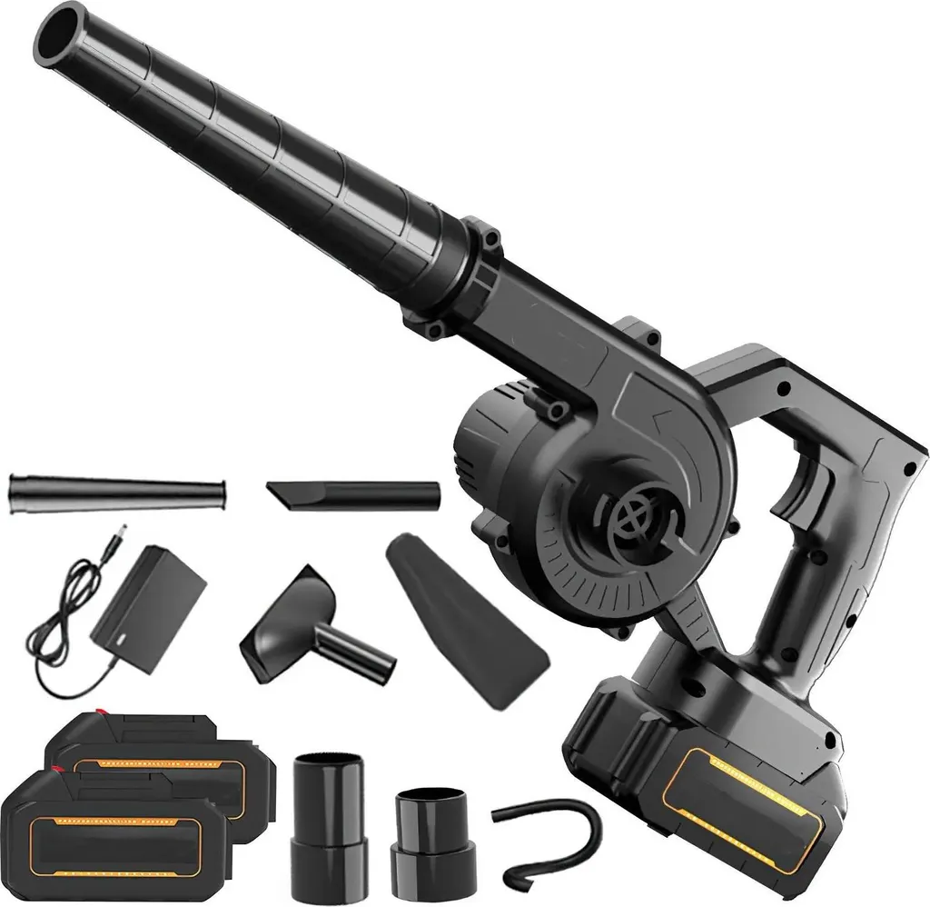 Soffiatore Foglie 2 Batterie B Professionali EU - Alta Potenza
