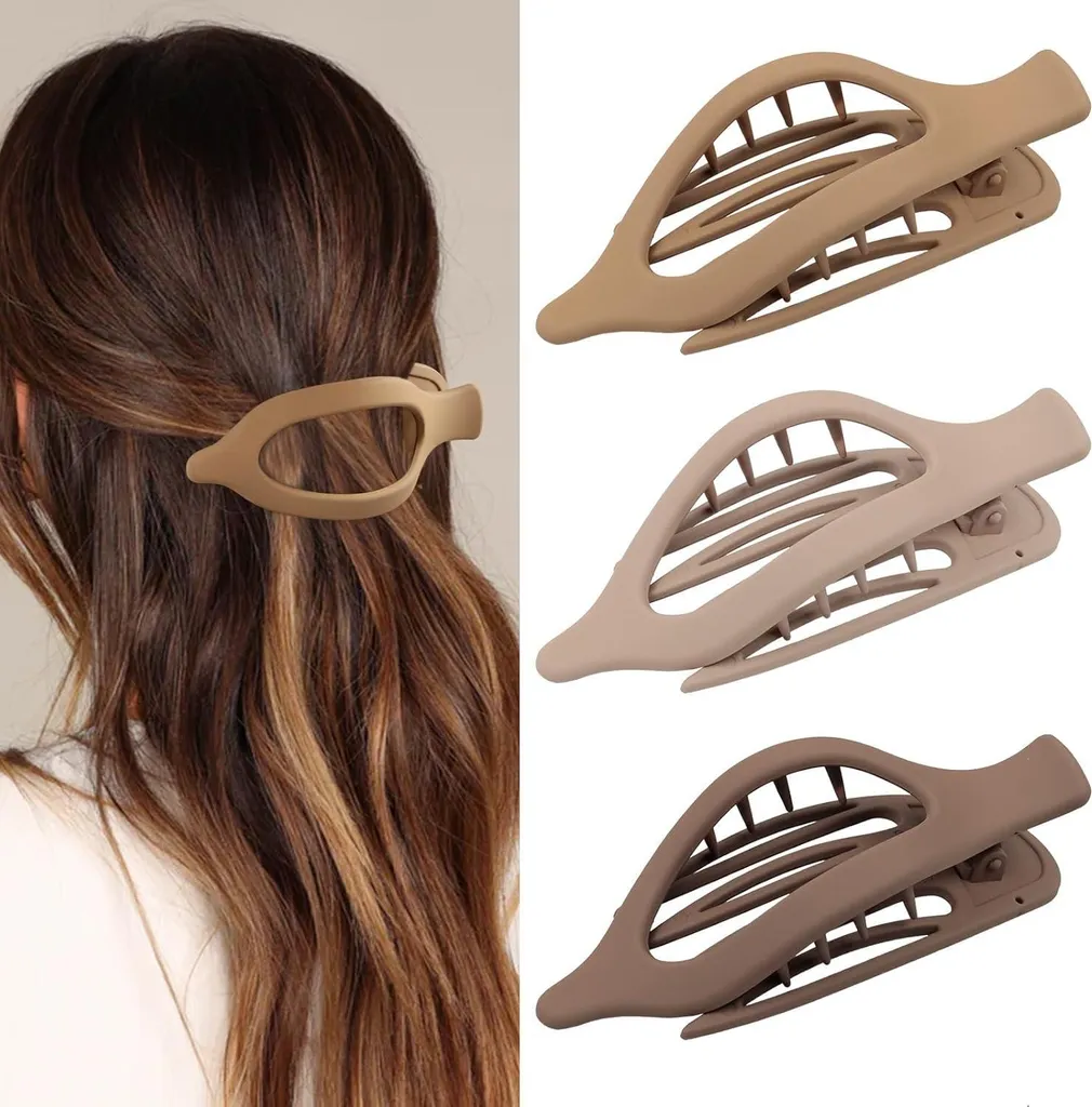 Pince à cheveux Grande pour Femme - Accessoire de Coiffure Design 11cm