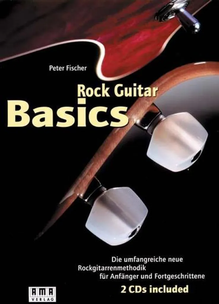 Méthode Rock Guitar Basics incluant 2 CD et livret d'exercices progressifs