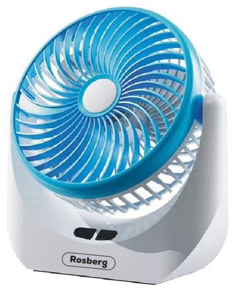 Stolní ventilátor Rosberg R51760S, 5 W, 16 cm, 180 minut Obrázek produktu 